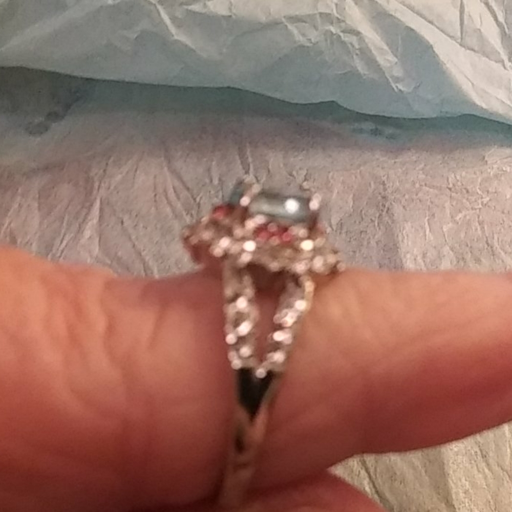💍 ENGAGEMENT 🎁 GIFT RING.SIZE 9 - Picture 4 of 5